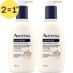 Aveeno® Skin Relief Hydraterende Lotion | Zeer Droge en Gevoelige Huid | 2=1*