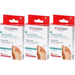 Poderm caps gel met tea tree beschadigde nagels schimmels/trauma - maat M