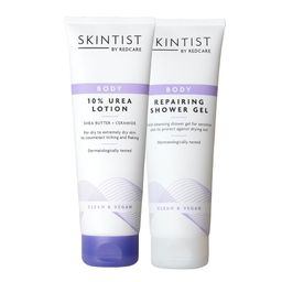 Skintist Body Herstellende Douchegel + Skintist Body 10% Urea Lotion