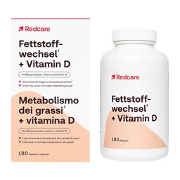 Redcare Métabolisme des Graisses + Vitamine D