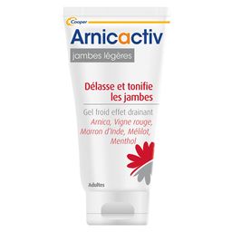 Arnicactiv Jambes Légères Gel froid effet drainant
