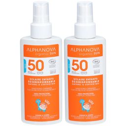 ALPHANOVA Zon Biologische Zonne Spray voor Kinderen SPF50