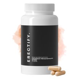 ERECTIFY - Formule Libido & Vitalité Masculine - L-Arginine, Maca & Zinc