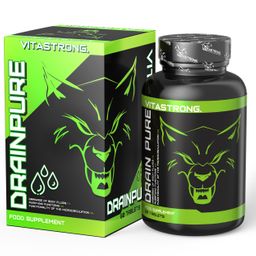 Vitastrong Drainpure - 60 Tabletten, Natuurlijk Drainage-effect