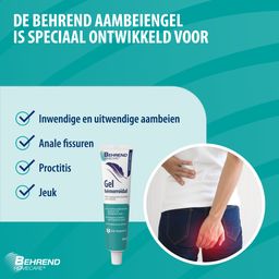 Behrend Aambeien Gel - voor inwendige en uitwendige aambeien, anale jeuk en kloven