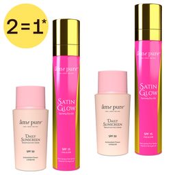 2 = 1* | âme pure Kit de Protection Solaire | Visage et Corps