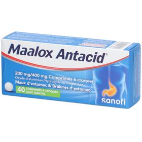 Maalox Antacid 200mg/400mg - Brandend Maagzuur