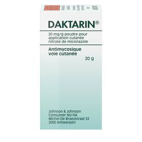 Daktarin® Poudre - Contre les Mycoses des Pieds