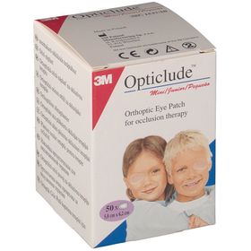 3M Opticlude Pansement Orthoptique Junior 6,3cm X 4,8cm 153750