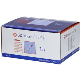 BD Microfine+ Insuline Spuit 1ml 29G 12.7mm