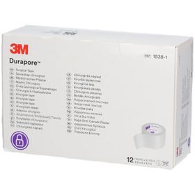 3M Durapore Surgical Tape 2,5cm x 9,14m 1538-1