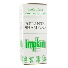 Implan 9 Plants Extract Chute De Cheveux Shampooing