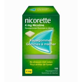 Nicorette® Gommes à Mâcher 4mg