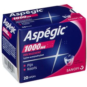 Aspégic 1000mg - Pijn