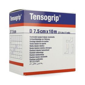 Tensogrip Bandage de Compression Elastique D 7,5cmx10m