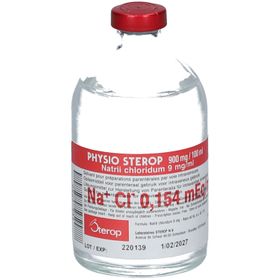 Physio Sterop - Chlorure de Sodium 0,9% Solvant