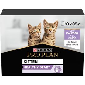 Purina Pro Plan Cat Kitten Healthy Start Kalkoen in saus