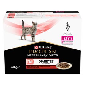 Purina Pro Plan Veterinary Diets FELINE DM DIABETES MANAGEMENT CiG Beef