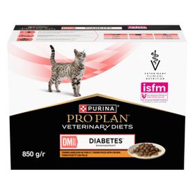 PRO PLAN® VETERINARY DIETS Feline DM St/Ox Diabetes Management Kip in Sauce