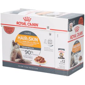 Royal Canin FCN Hair & Skin in Gravy Aliment humide pour chats