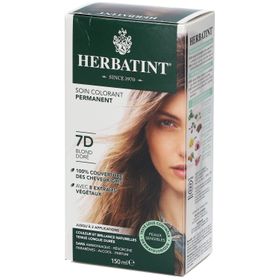 Herbatint Permanente Haarkleuring Goudblond 7D