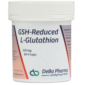 DeBa Pharma L-Glutathion Capsules Réduits  150mg