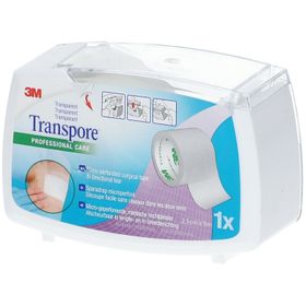 3M Transpore Surgical Tape Dispenser 2,5cm x 5m 1527-1/D