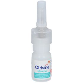 Otrivine Menthol Décongestionnant 1 mg/ml Solution pour Pulvérisation Nasale