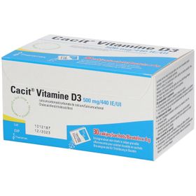 Cacit Vitamine D3 500/440 - Supplément de Calcium en cas d'Ostéoporose