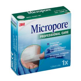 3M Micropore Surgical Tape 1,25 cm x 5m 1530/1B