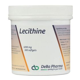 DeBa Pharma Lécithine 1200Mg