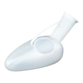 Waterfles voor Man Wit + Deksel