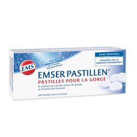 Rhinicur Emser Pastillen® Pastilles pour la Gorge Sans Menthol