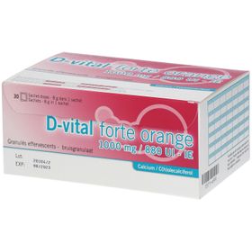 D-Vital® Forte Orange 1000 mg - 880 UI-IE