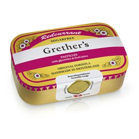 Grethers Pastilles Redcurrant Suikervrij