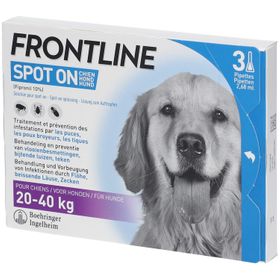 Frontline Spot On Puces et Tiques Chien L 20-40kg