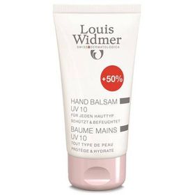 Louis Widmer Baume Mains SPF10 Sans Parfum + 25 ml GRATUIT