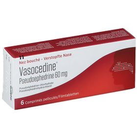 Vasocedine Pseudoefedrine