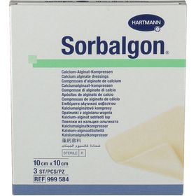 Hartmann Sorbalgon Stérile 10 x 10cm 999584