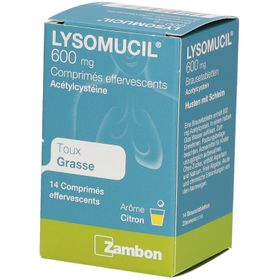 LYSOMUCIL 600mg | Toux Grasse