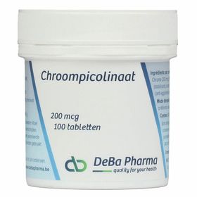 Deba Pharma Chroompicolinaat 200mcg