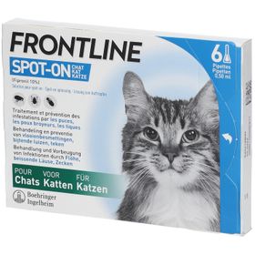 FRONTLINE Spot On Puces et Tiques Chat