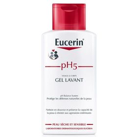 Eucerin pH5 Gel Lavant Visage et Corps Peau Sèche et Sensible