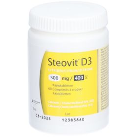 Steovit Citron 500mg/400 U.I. Calcium & Vit D