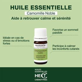 Pranarôm Huile Essentielle Camomille Noble