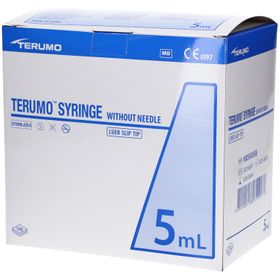 Terumo Seringue Jetable 5ml Sans Aiguille Luer ss-05se1