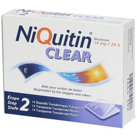 NiQuitin® Clear 14 mg/24 h