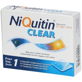 NiQuitin® Clear 21 mg/24 h
