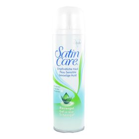 Satin care scheergel gevoelige huid