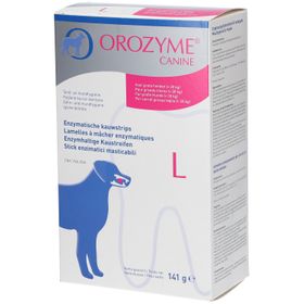 Orozyme Canine L Kauwstrip Enzymen Hond >30kg